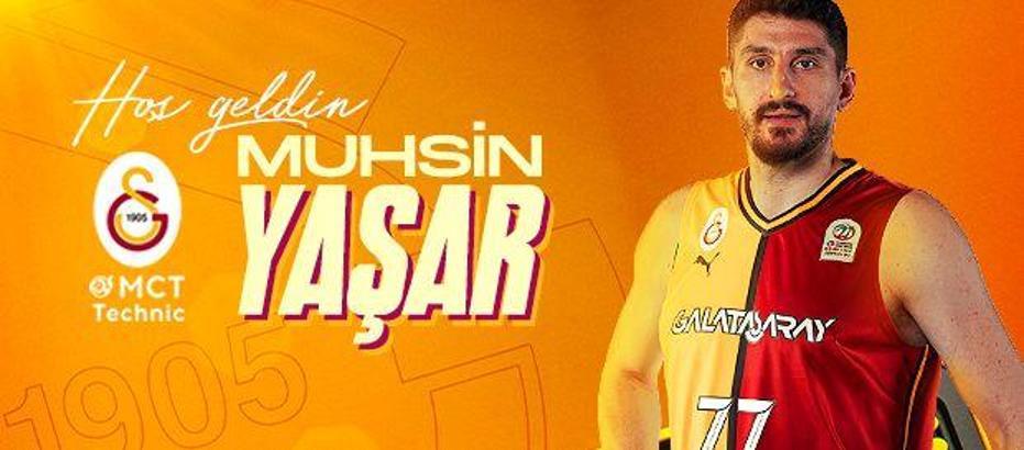 Basketbolda Galatasaray, Muhsin Yaşar'ı kadrosuna kattı