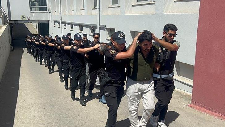 Adana'da ele geçirilen 825 kilo eroin soruşturmasında 16 tutuklama