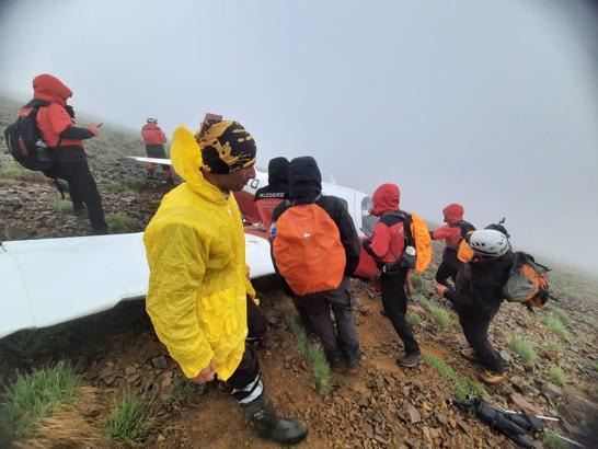Kaçkar Dağları'nda düşen uçağa ulaşan ekipteki dağcı: Yolcu, pilota 'Alçaktan uçuyoruz' demiş