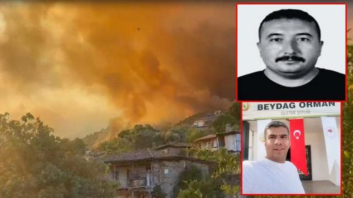Ödemiş'teki yangında şehit olan orman işçisi sayısı 2 oldu