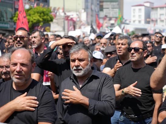 Kars’ta binlerce kişi Kerbela şehitlerini andı (2)