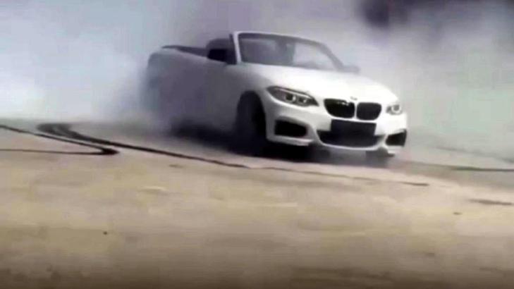 Drift atan sürücünün ehliyeti süresiz iptal edildi