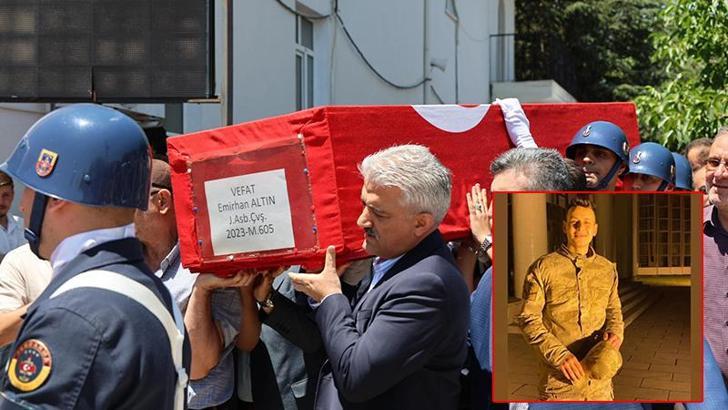 İstanbul'da kazada ölen astsubay, Kırıkkale'de son yolculuğuna uğurlandı