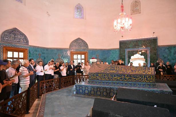 Sultan Çelebi Mehmed, tahta çıkışının 612'nci yılında anıldı