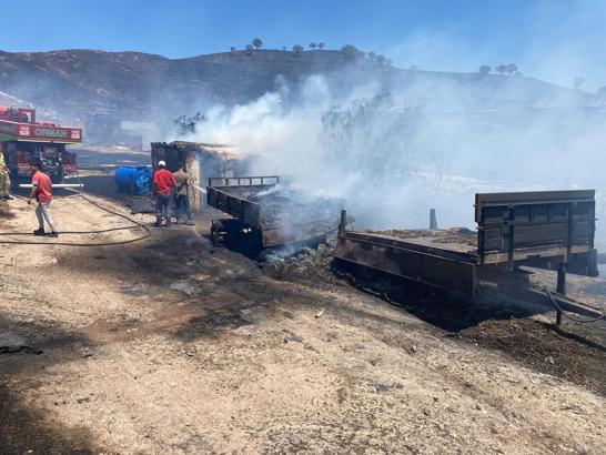 Çanakkale'de maki yangını kontrol altında (2)
