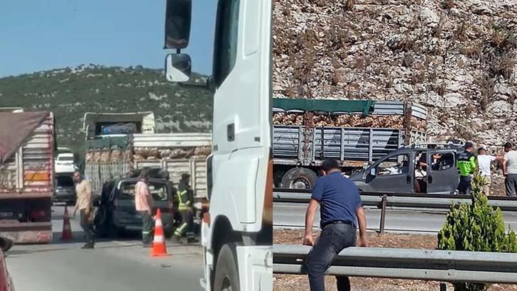 Mersin'de hafif ticari araç, önündeki TIR’a çarptı: Aynı aileden 5 kişi öldü, 1 kişi yaralı