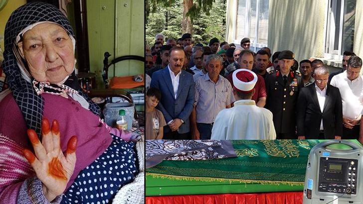 Şehit annesinin son isteği yerine getirildi