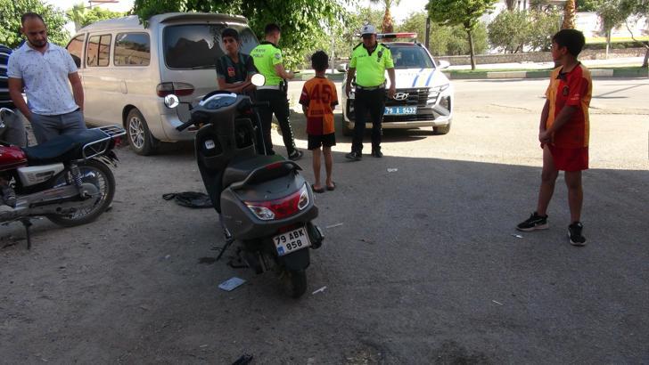 Kilis’te motosikletler çarpıştı: 3 yaralı