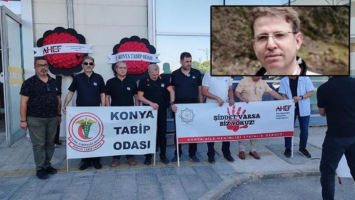 Görev yaptığı hastanede öldürülen Dr. Ekrem Karakaya, anıldı