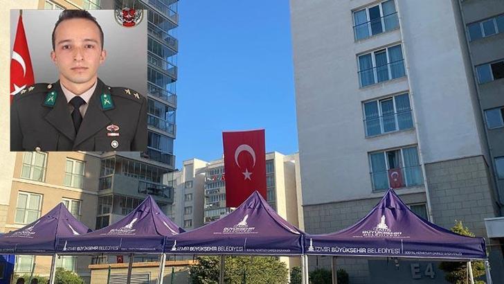 Şehidin acı haberi babaevine ulaştı