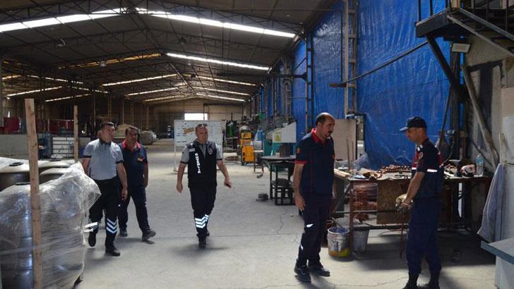 Aksaray'da fabrikada patlama: 1 ölü, 3 yaralı