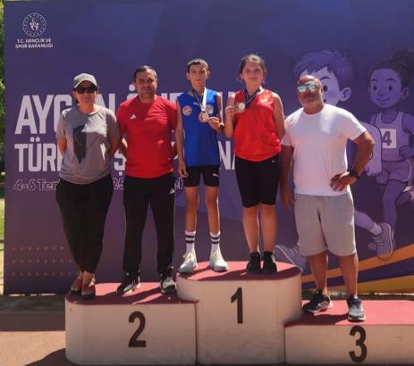 Osmaniyeli sporcular Atletizm Türkiye Şampiyonası'ndan dereceyle döndü