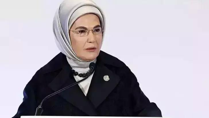 Emine Erdoğan'dan metan gazına maruz kalıp şehit olan 12 asker için taziye mesajı