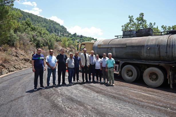 Alanya Şıhlar Mahalle yolu asfalta kavuştu