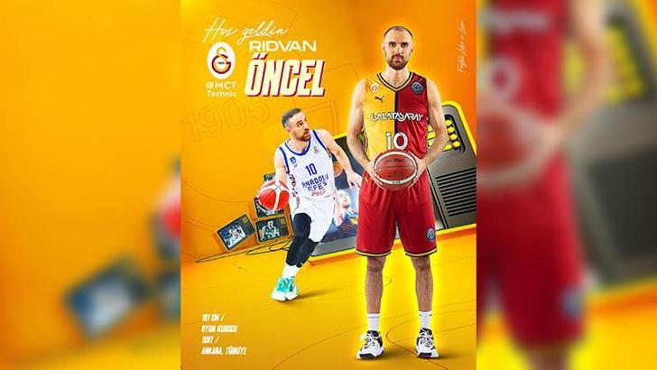 Galatasaray MCT Technic, Rıdvan Öncel’i kadrosuna kattı
