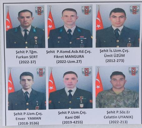 Şehit 12 asker için Hakkari'de tören (3)