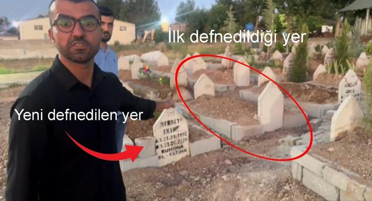 Batman’da cenazeyi çıkarıp yandaki mezara defneden işçilerin iş akdi sonlandırıldı