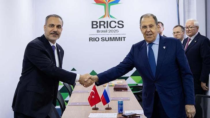 Bakan Fidan, Rus mevkidaşı Lavrov ile görüştü