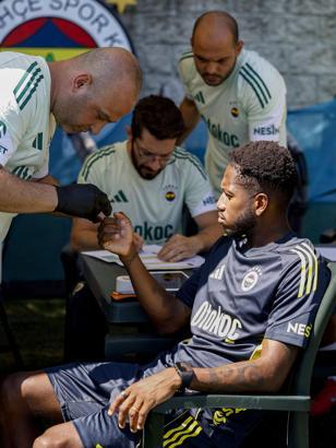 Fenerbahçe'de futbolcular laktat ve kuvvet testlerinden geçti