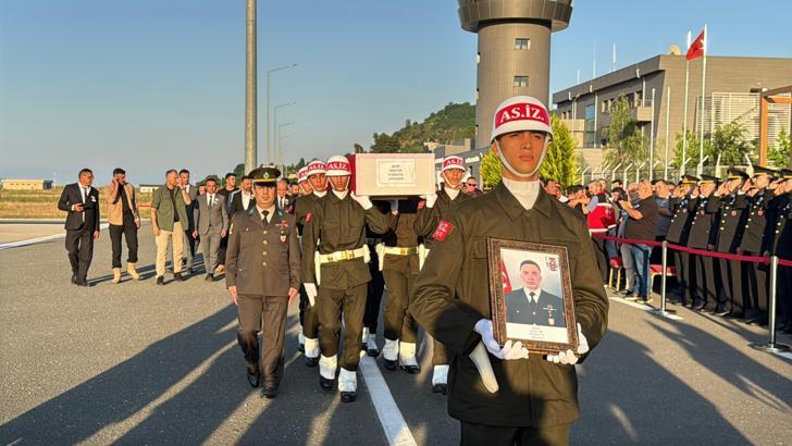 Şehit Uzman Çavuş Obi'nin cenazesi memleketi Ordu’ya getirildi