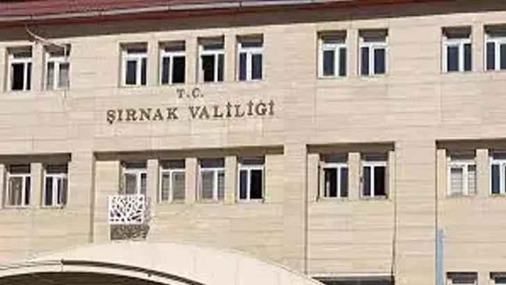 Şırnak'ta 3 bölge 9 gün süreyle 'geçici özel güvenlik bölgesi' ilan edildi