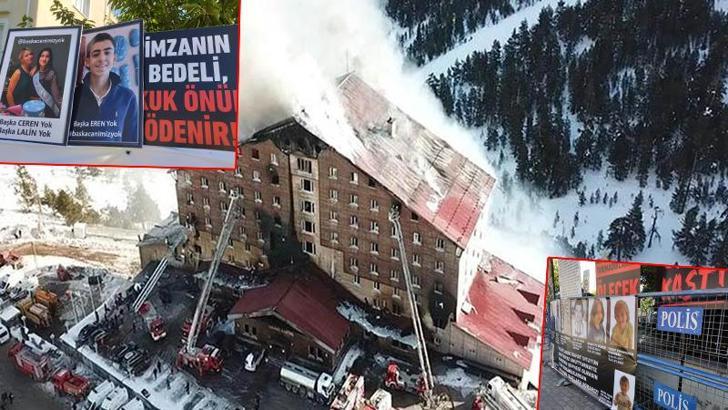 Kartalkaya’da 78 kişinin öldüğü otel yangınına ilişkin davanın duruşmasında 2'nci gün