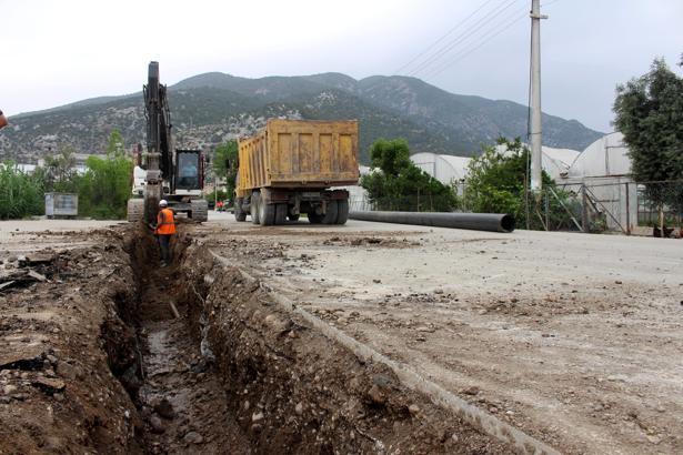 Finike, Demre ve Kaş'a 68 milyon TL'lik altyapı yatırımı