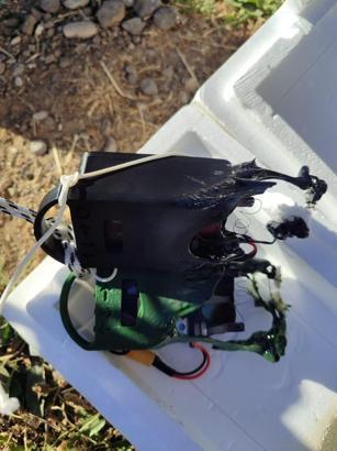 Gökyüzünden düşen paraşüte benzer nesne, meteoroloji balonu çıktı