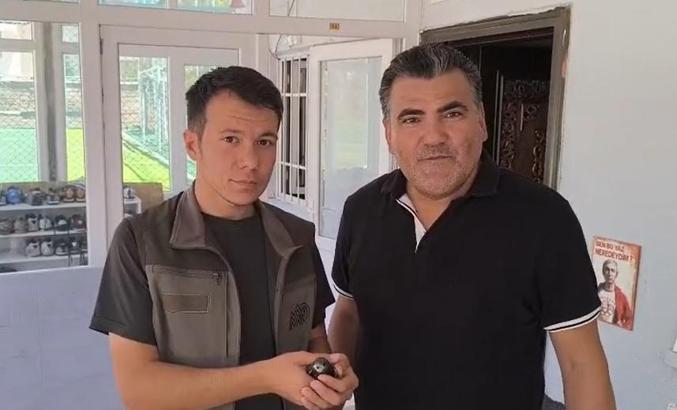 Kırşehir’de yaralı ebabil kuşu koruma altına alındı