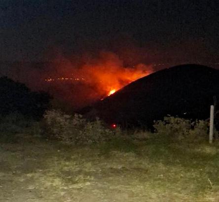 Manisa Sarıgöl’de çıkan Uşak’a ulaşan yangın 10,5 saatte kontrol altına alındı