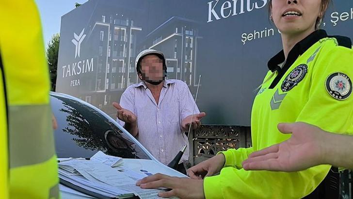 Alkollü motosiklet sürücüsüne 20 bin TL ceza