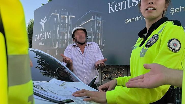 Bursa- Alkollü motosiklet sürücüsüne 20 bin TL ceza /Video eklendi