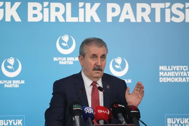 Destici: Bir yasayla mecliste komisyon kurulmasını biz kabul etmiyoruz