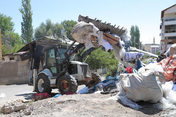 Sivas'ta izinsiz atık toplayanlara karşı denetim
