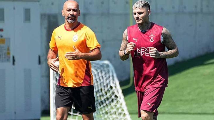 Galatasaray'da Mauro Icardi takımdan ayrı çalıştı
