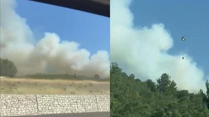 Kütahya’da çıkan orman yangını kontrol altına alındı