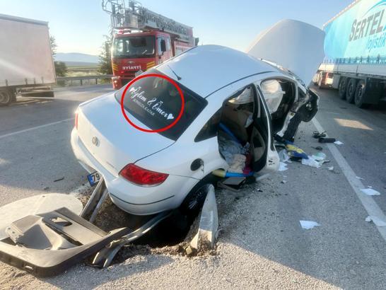 Balayından dönen üsteğmen kazada öldü