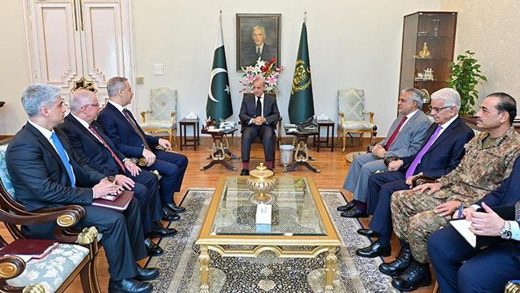 Fidan ve Güler, Pakistan Başbakanı Şerif ile görüştü