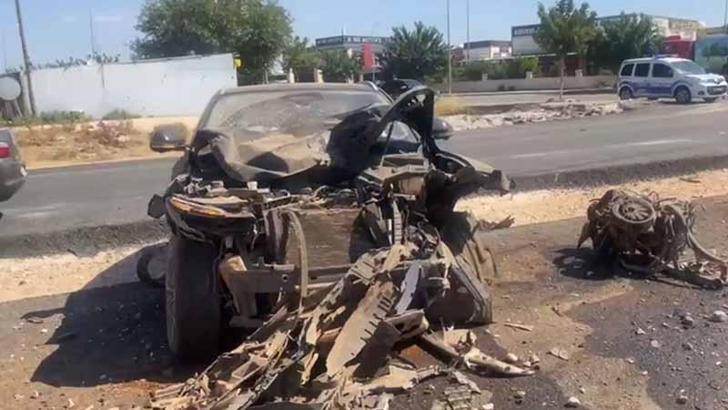 Şanlıurfa'da otomobiller çarpıştı: 1 ölü, 2 yaralı