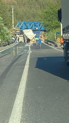 Niğde’de zincirleme TIR kazası: 1 ölü, 2 yaralı