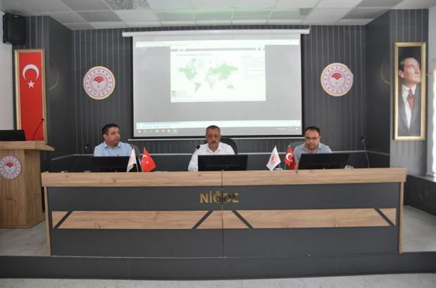 Tarım sayımı için görev alacak personele eğitim verildi