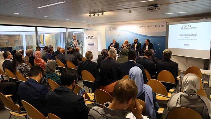 Avrupa’daki Müslüman STK’ler, Gazze’de ateşkes çağrısında bulundu