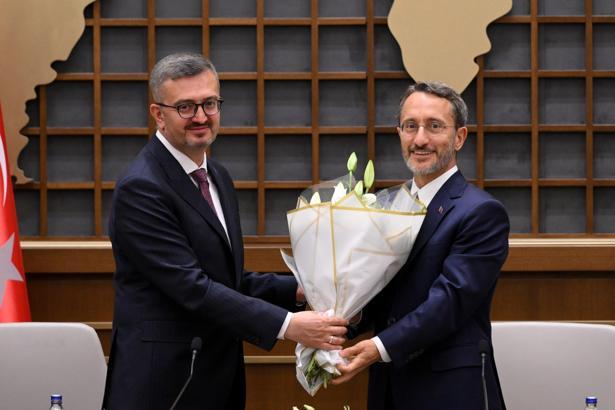 İletişim Başkanlığı'nda devir teslim