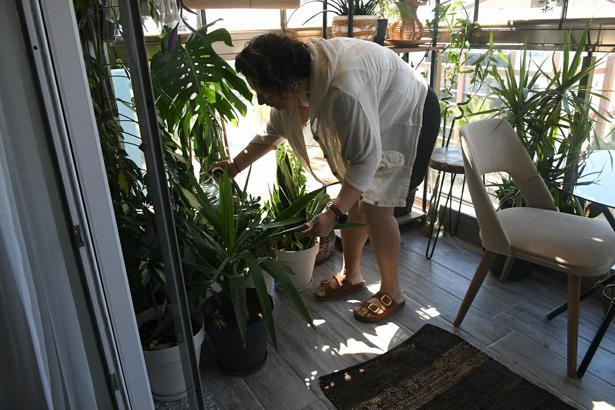 Kuşadası'nın en güzel bahçesi ve balkonu beli oldu