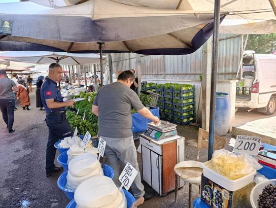 Zabıtadan tartı denetimi