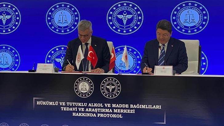 Bakan Tunç: Madde bağımlısı hükümlü hastalara özel merkezler oluşturulacak