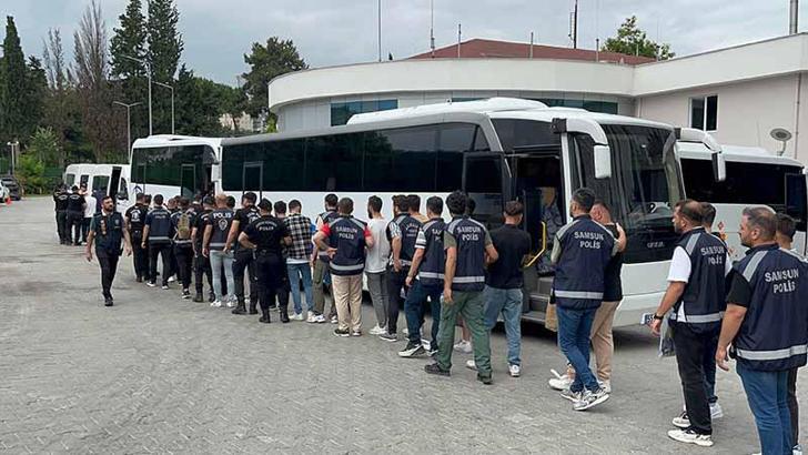 Samsun merkezli yasa dışı bahis operasyonunda 19 kişi tutuklandı