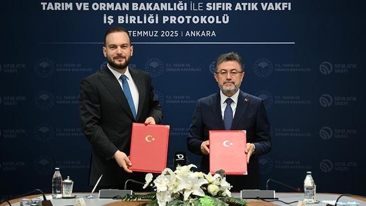 Tarım ve Orman Bakanlığı ile Sıfır Atık Vakfı arasında iş birliği protokolü