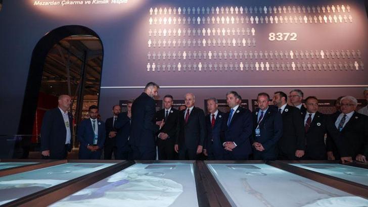 TBMM Başkanı Kurtulmuş, Srebrenitsa Soykırım Kurbanlarını Anma Müzesi’nin açılışını gerçekleştirdi