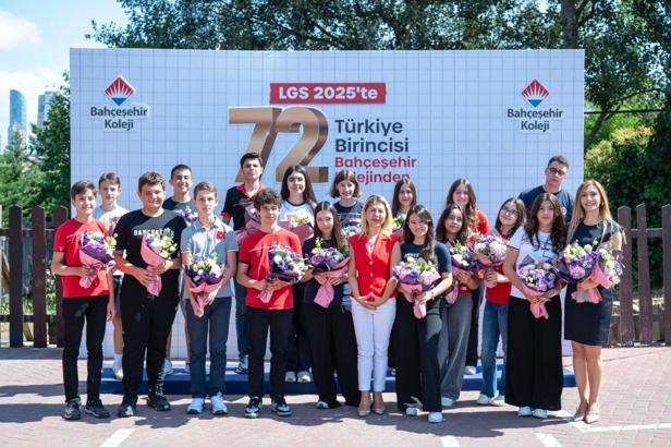 LGS’de Bahçeşehir Koleji’nden 72 öğrenci 500 tam puan aldı